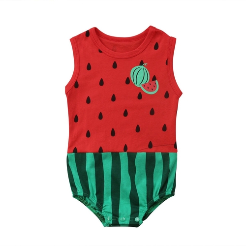 Babies Cute Watermelon Bodysuit Newborn Baby Girl