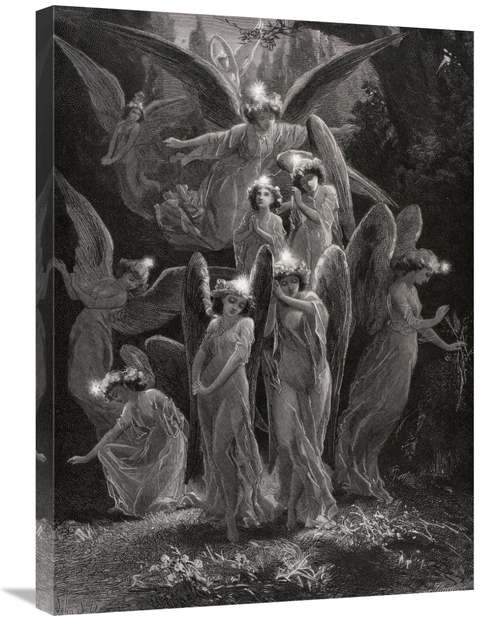 Global Gallery GCS-281950-30-142 30 in. The Dews of Evening, C.187