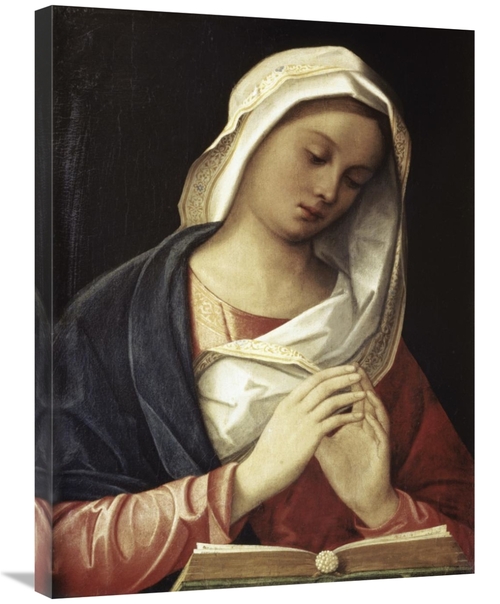 Global Gallery GCS-280966-30-142 30 in. Madonna in Prayer Art Print - 