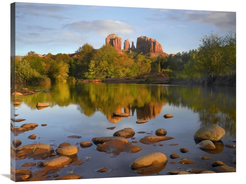 Global Gallery GCS-395970-3040-142 30 x 40 in. Red Rock Crossing, 