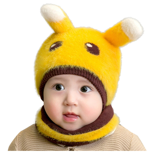 Hot Selling Baby Winter Hat Cartoon Rabbit Ear Boy