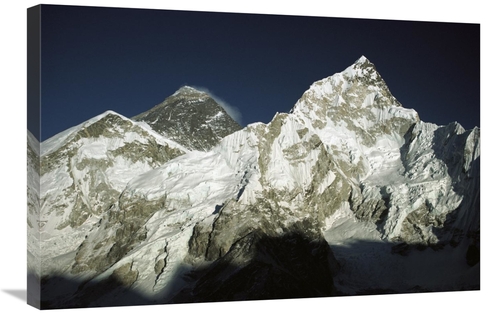 Global Gallery GCS-453422-2030-142 20 x 30 in. Mt Everest & Mt Nuptse 