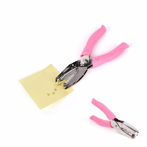 Hand held Heart Hole puncher Paper Punch for