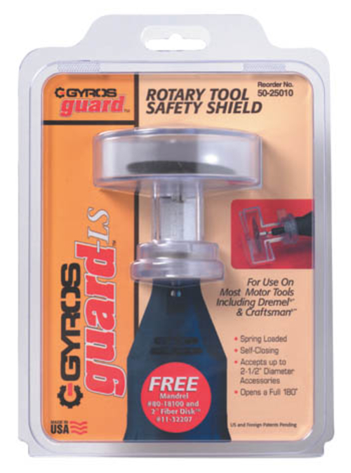 Gyros Precision Tools Inc GyrosGuard Rotary Tool Safety Shield 50-2501