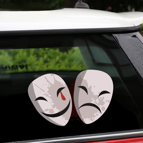 Removable & Reusable Stickers For Funny Two