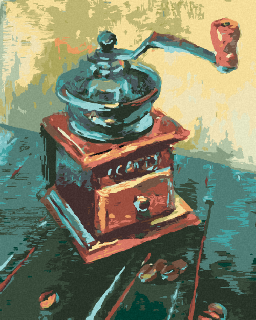 Paint by Numbers - COFFEE GRINDER