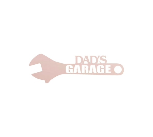 Central Coast Designs DADSGARAGE-18RGLD 6 x 18 in. Dads Garage Wrench 