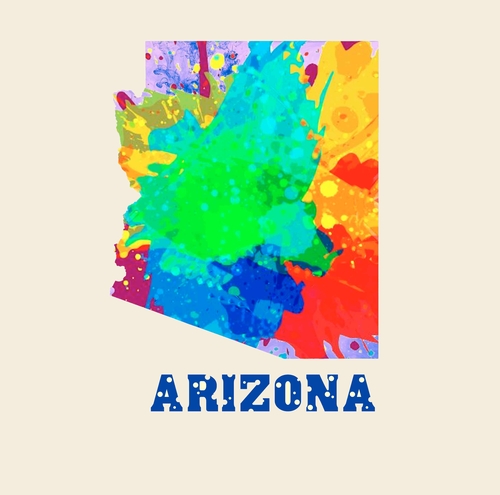 State Of Arizona  A 3 Inch Diameter Patches