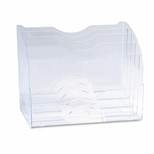 Rubbermaid 94610ROS Two-Way Organizer  Five Sections  Plastic  8 .75 x