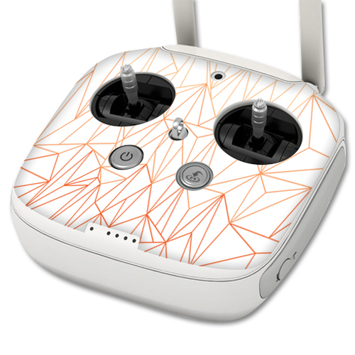 MightySkins DJPH3PROCO-Fiery Poly Skin for Dji Phantom 3 Professional 