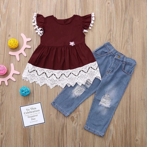 Summer Cute Children Toddler Kid Baby Girl Clothes