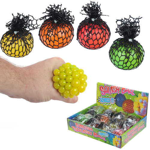 Fun Kids Squeezy Ball in a Net