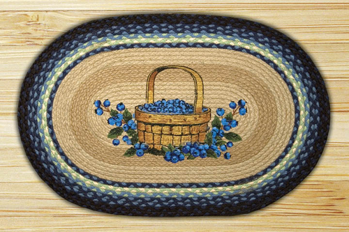 Capitol Importing 65-312BB Blueberry Basket - 20 in. x 30 in. Oval Pat