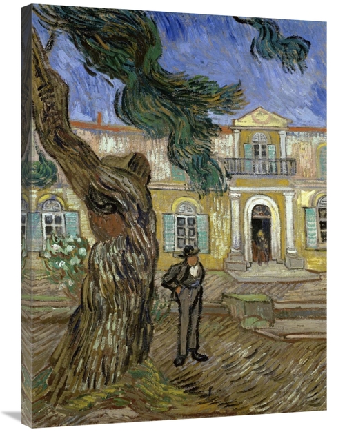 Global Gallery GCS-281320-36-142 36 in. Tree & Man - Saint Paul Hospit