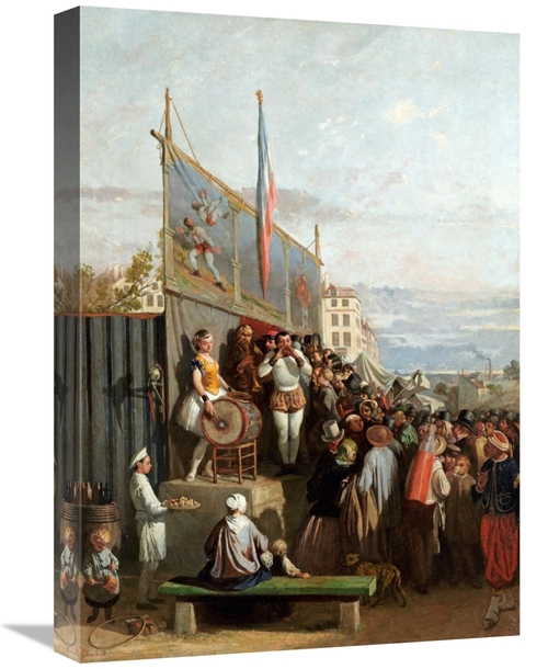 Global Gallery GCS-266274-22-142 22 in. The Travelling Circus Art Prin