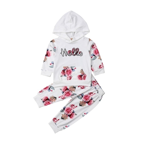 Fashion Kids Toddler Baby Girls Autumn Outfits