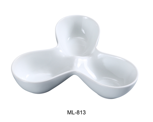 Yanco ML-813 Three Divided Bowl