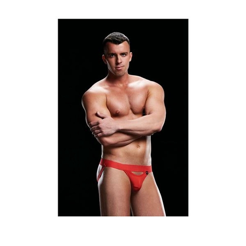 Low Rise Jock Red