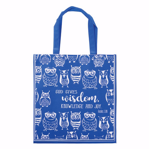 Christian Art Gifts 134911 Wisdom Non-Woven Totebag
