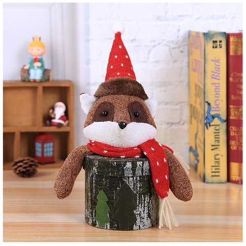 1pc Cloth Christmas Bags Candy Gift Boxes Kids