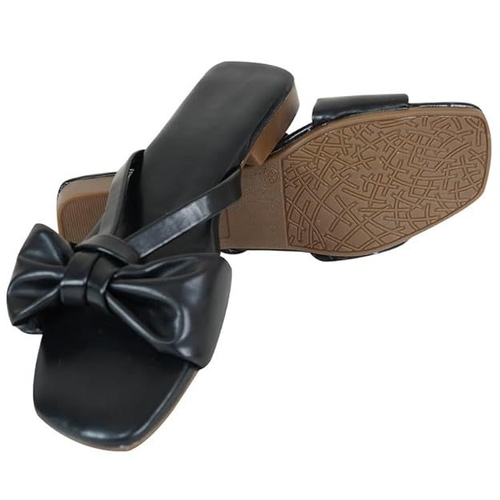 Casual Bow Flip Flops Slippers For Girls & Women (Size-32)