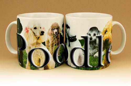 Americaware PMPDL01 18oz. Poodle Mug for Dog Lovers