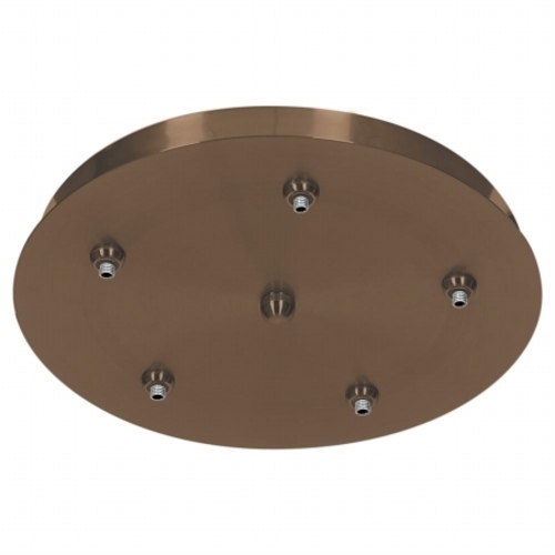 Unijack 87121UJ-BRZ  Five Light Canopy- Bronze Finish