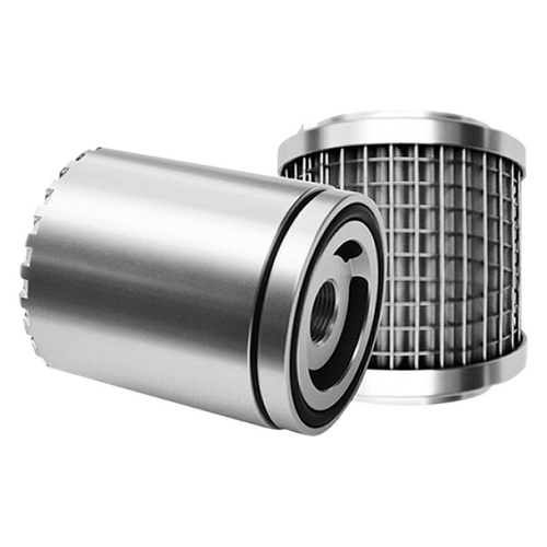 Hubb Filters HUB3201 3 in. Stainless Steel Reusable Oil Filter