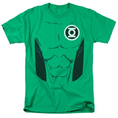 Trevco Green Lantern-Kyle Rayner Short Sleeve Adult 18-1 Tee, Kell