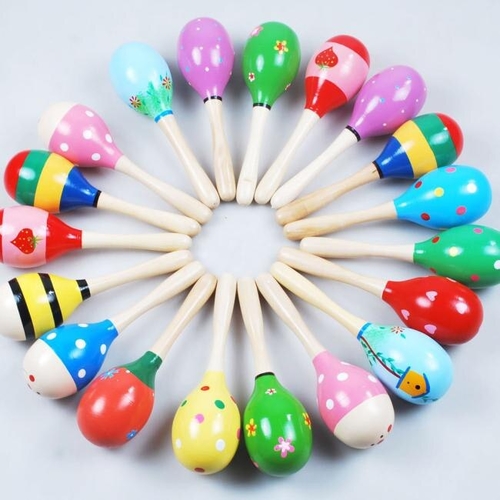 New Mini Wooden Ball Children Toys Percussion