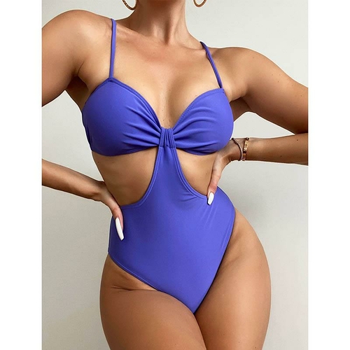 High Cut Women Cut Out Beach Wear