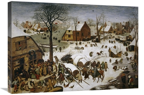 Global Gallery GCS-281794-30-142 30 in. The Census at Bethlehem Art Pr