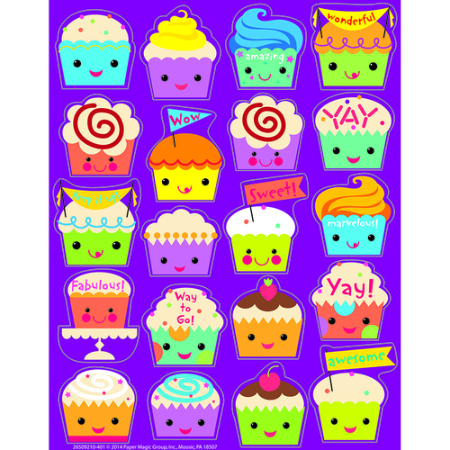 Eureka EU-650921 Cupcake Scented Stickers