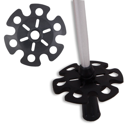 Rubber Tip End Cap Hammer Snowflake Basket for