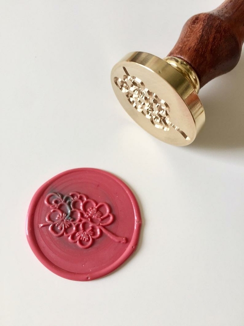 Cherry Blossom Wax Seal Stamp