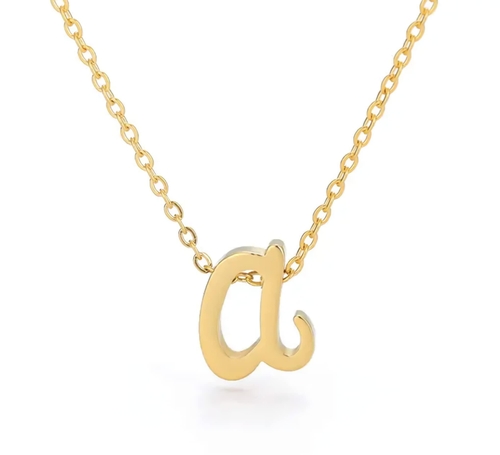 SIGONNA Initial Necklaces for Women 18k Gold Plated Pendant Chain