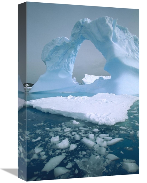 Global Gallery GCS-453434-1218-142 12 x 18 in. Iceberg with Arch, 