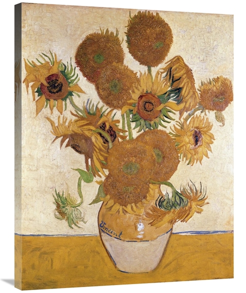 Global Gallery GCS-281311-36-142 36 in. Sunflowers, 1888 Art Print