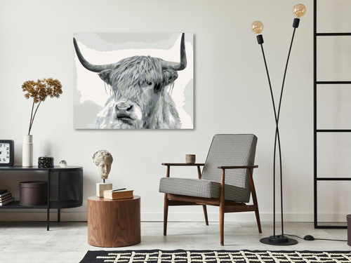 Paint by Numbers - BLACK AND WHITE BUFFALO