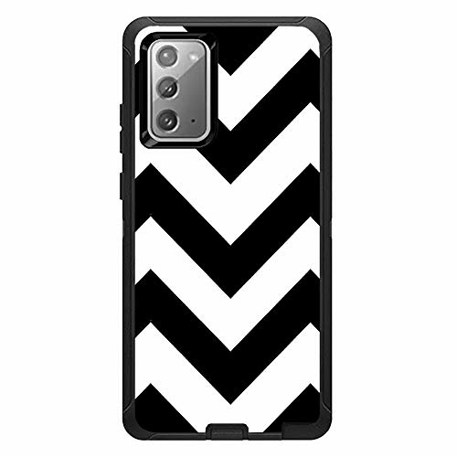 MightySkins OTDSAGNO20-Black Chevron Skin for Otterbox Defender & Sams