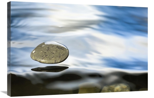 Global Gallery GCS-395708-2436-142 24 x 36 in. Skipping Stone Just Abo