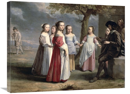 Global Gallery GCS-278207-30-142 30 in. Childrens Dance Art Print - An