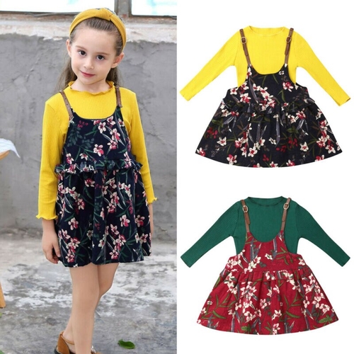 Sweet Kids Baby Girl Autumn Warm Clothes Sets