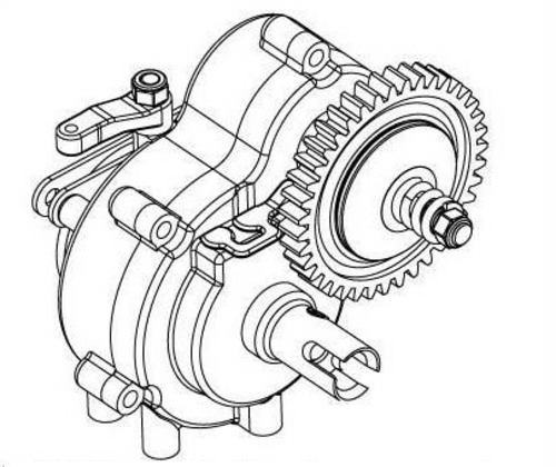 Redcat Racing BS903-047 Centre Gearbox Unit