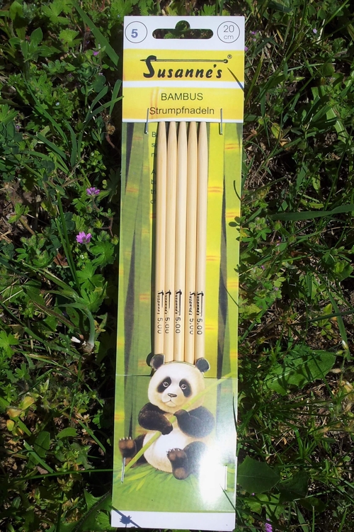 Socks wooden knitting needles from bamboo