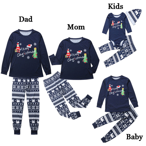 Family Matching Christmas Outfits Adult Woman Kids