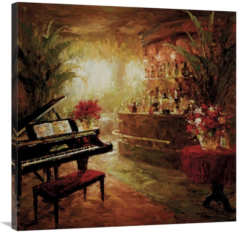 Global Gallery GCS-132499-3636-142 36 x 36 in. Illuminated Lounge Art 