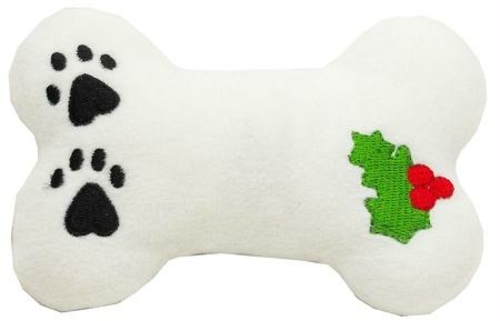 Mirage Pet Products 40-03 BN Plush Christmas Dog Toy with Squeaker Hol