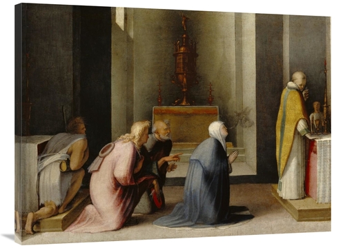 Global Gallery GCS-456183-3040-142 30 x 40 in. The Miraculous Communio