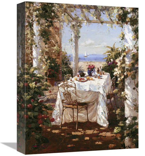 Global Gallery GCS-123254-1216-142 12 x 16 in. Dejeuner Apres Le Sail 